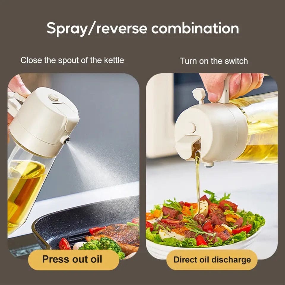 2-in-1 Oil Dispenser Bottle