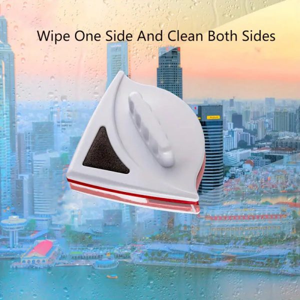 Triangle Double Sided Magnetic Glass Cleaning Brush