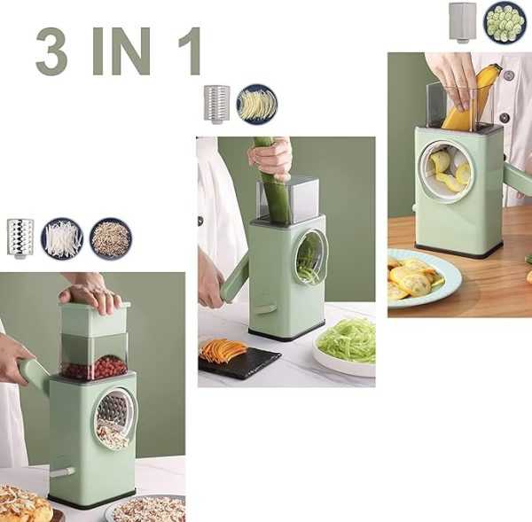 Multifunctional Rotary Vegetable Cutter