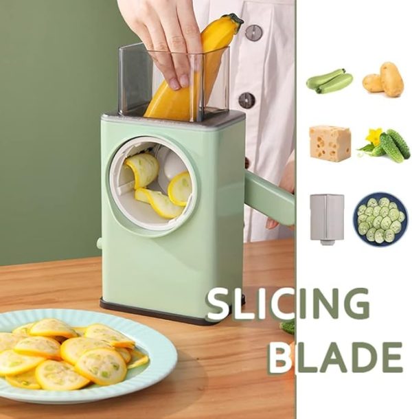 Multifunctional Rotary Vegetable Cutter