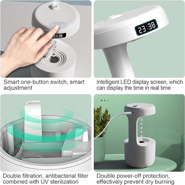 Smooth Sailing Antigravity Humidifier