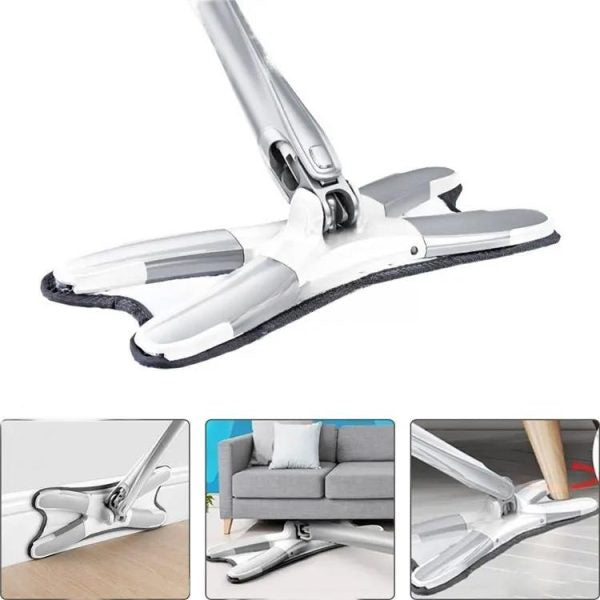 Twist X Shape Microfiber Mop