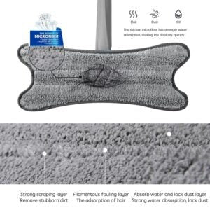 Twist X Shape Microfiber Mop