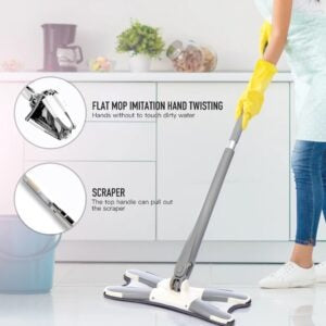Twist X Shape Microfiber Mop